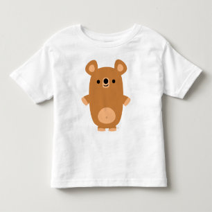 Cute Strong Cartoon Bear children T-shirt