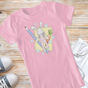 Cute Stuffed Animal Bunny Kids T-Shirt