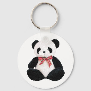 Cute Stuffed Panda Keychain
