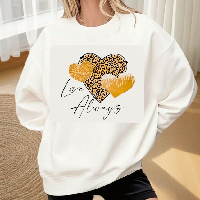 Cute & Stylish Graphic Tee with 'I Love You' Text (Creator Uploaded)