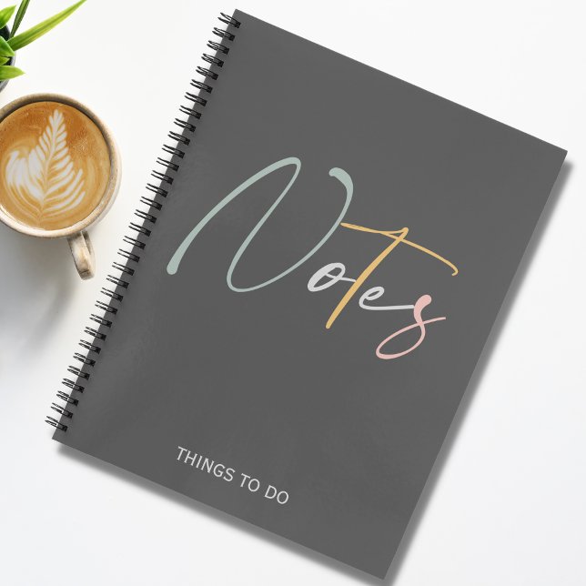 Cute Stylish Notes and Things To Do  Notebook (Creator Uploaded)