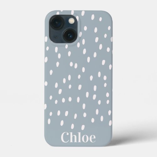 Cute Stylish Trendy Personalized Name  iPhone 13 Mini Case