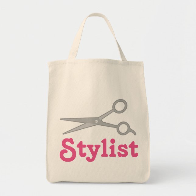 Cute Stylist Tote Bag (Front)