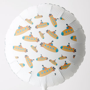 Cute Submarine Pattern Balloon