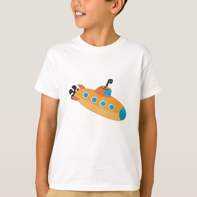 Cute Submarine T-Shirt (Front)