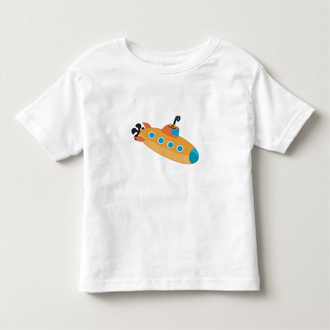 Cute Submarine  Toddler T-shirt (Front)