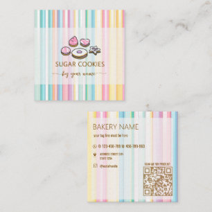 Cute Sugar cookies Business Card