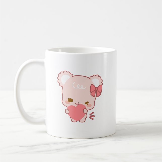 cute sugar cubs coffee mug (Left)