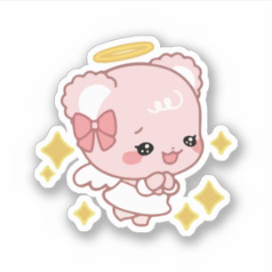 cute sugar cubs sticker