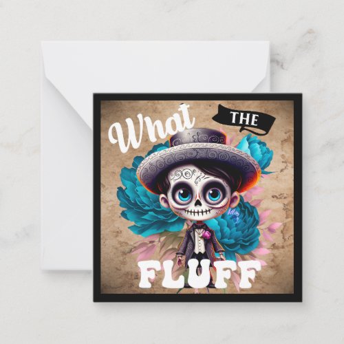 Cute Sugar Skull  Note Card