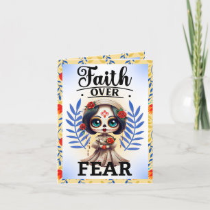 Cute Sugar Skull Thank You Card