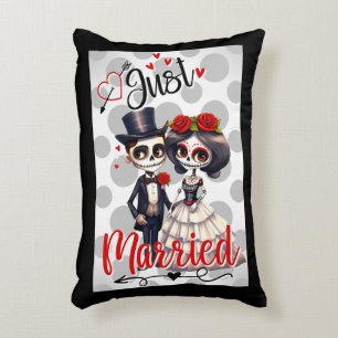 Cute Sugar skull Throw Pillow