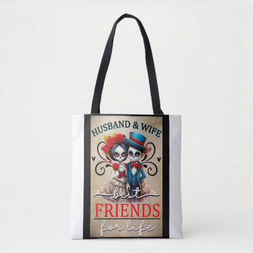 Cute Sugar Skull  Tote Bag