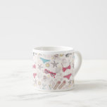Cute Summer Abstract Pattern Espresso Cup