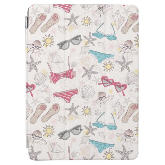 Cute Summer Abstract Pattern iPad Air Cover (Front)