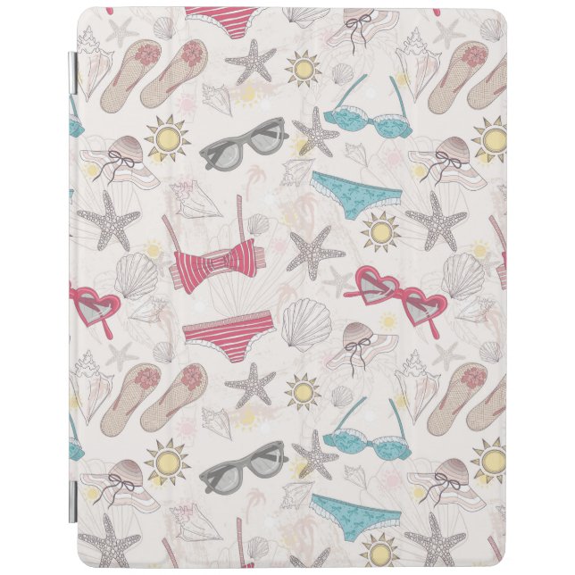 Cute Summer Abstract Pattern iPad Air Cover (Front)