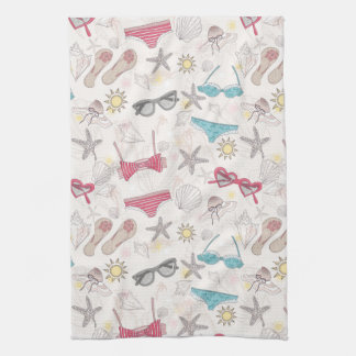 Cute Summer Abstract Pattern Towel