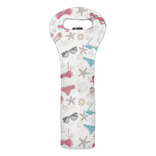 Cute Summer Abstract Pattern Wine Bag