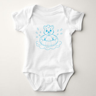 cute summer baby bodysuit