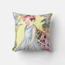 Cute Summer Fairy Cushion