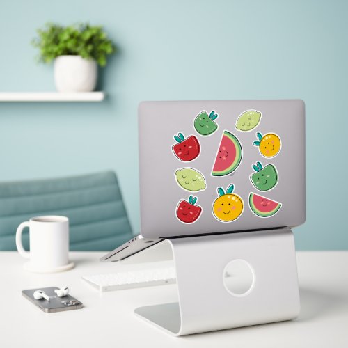 Cute Summer Fruit Stickers