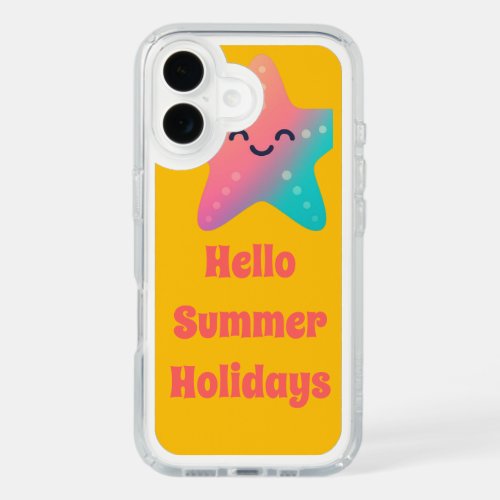 Cute Summer Starfish Pattern Phone Case | Beach Vi