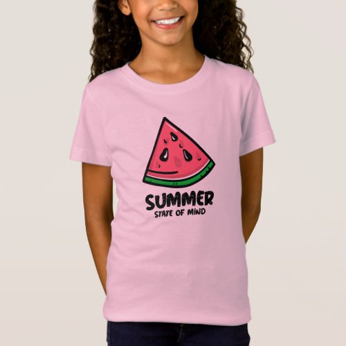 Cute Summer State of Mind T_Shirt