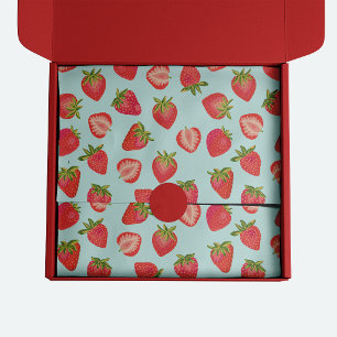 Cute Summer Strawberry pattern Tissue Paper