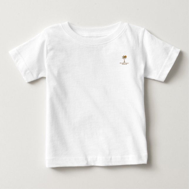Cute Summer Trip Toddler Family Vacation  Baby T-Shirt (Front)
