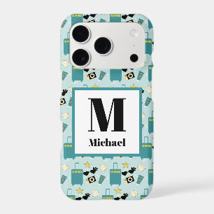 Cute Summer Vacation Elements iPhone 17 Pro Case