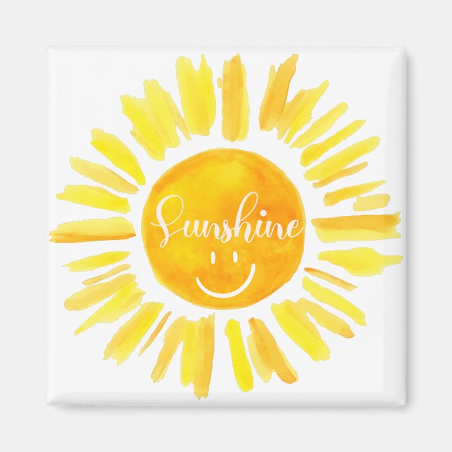 Cute summer Vacay Mode sunshine Magnet (Front)