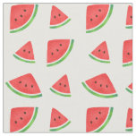 Cute Summer Watercolor Watermelon Fabric