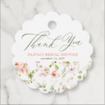 Cute Summer Wildflowers Any Event Thank You Favor Tags<br><div class="desc">Summer wildflowers cute any event paper thank you tags</div>