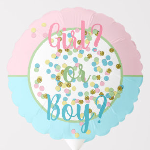 Cute Summery Fun Colorful Confetti Dots Balloon