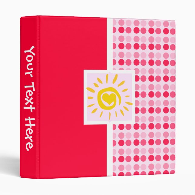 Cute Sun Binder (Front/Spine)