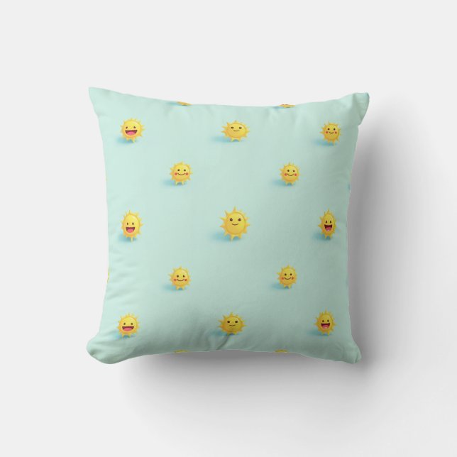 Cute sun cushion pillow (Front)