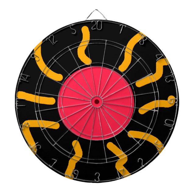 Cute sun dart board (Front)