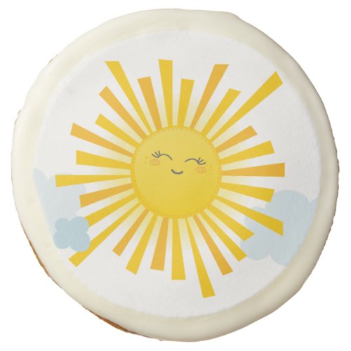 CUTE SUN PARTY COOKIES bright fun modern summer