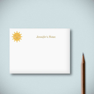 Cute Sun Post-it Notes