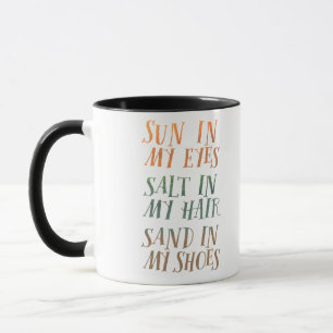 Cute Sun Salt Sand Mug