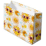 Cute Sun Sunshine Large Gift Bag