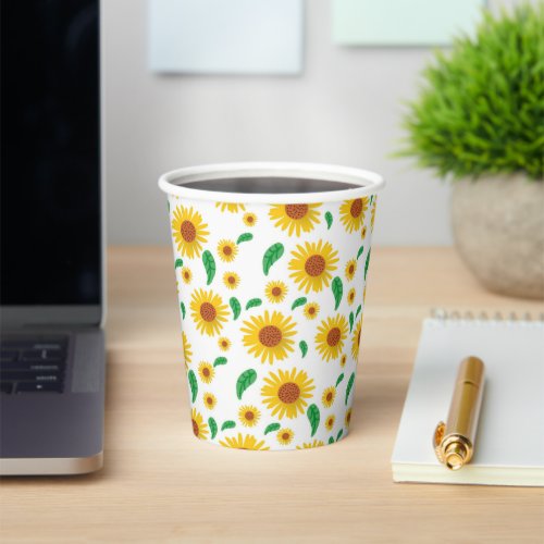 Cute sunflower pattern PARTY Paper Cups
