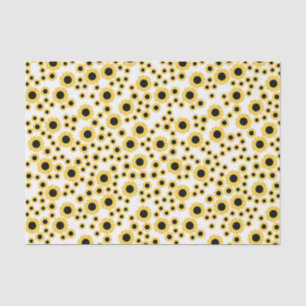 Cute Sunflowers Tissue Paper