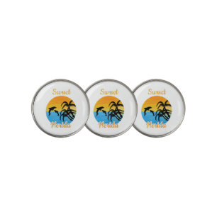 Cute Sunset in Florida Golf Ball Marker