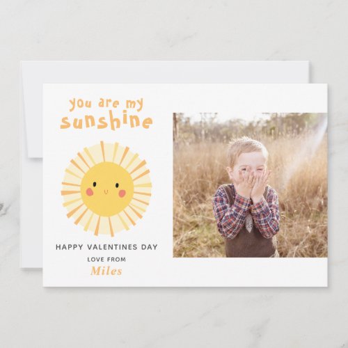 Cute sunshine illustration photo valentines day