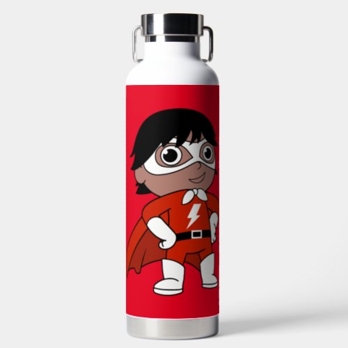 Cute Super Kid Hero Water Bottle