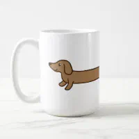 Long Hair Dachshund Gifts Cute Doxie Wiener Dog Lo Espresso Cup