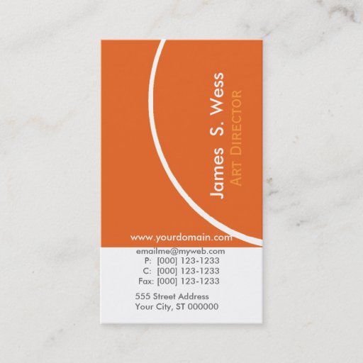 Customizable Cute Super Modern Graphic Art Director Business Cards