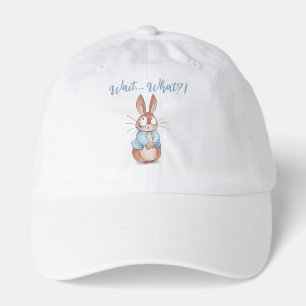 Cute Surprised Bunny Baby • Funny “Wait… What?!”  Hat