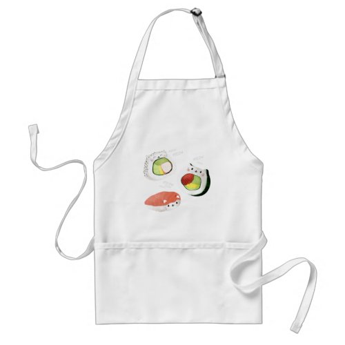 Cute Sushi Cat Adult Apron